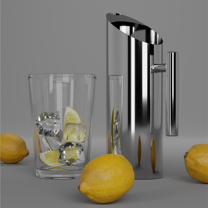 Кувшин для воды из нержавеющей стали Magistro «Элим», 1,3 л, 29×15,5×9 см