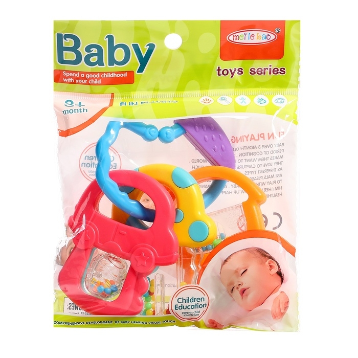 Набор погремушек детских «Цвета и формы», 4 шт. Набор погремушек детских «Цвета и формы», 4 шт.