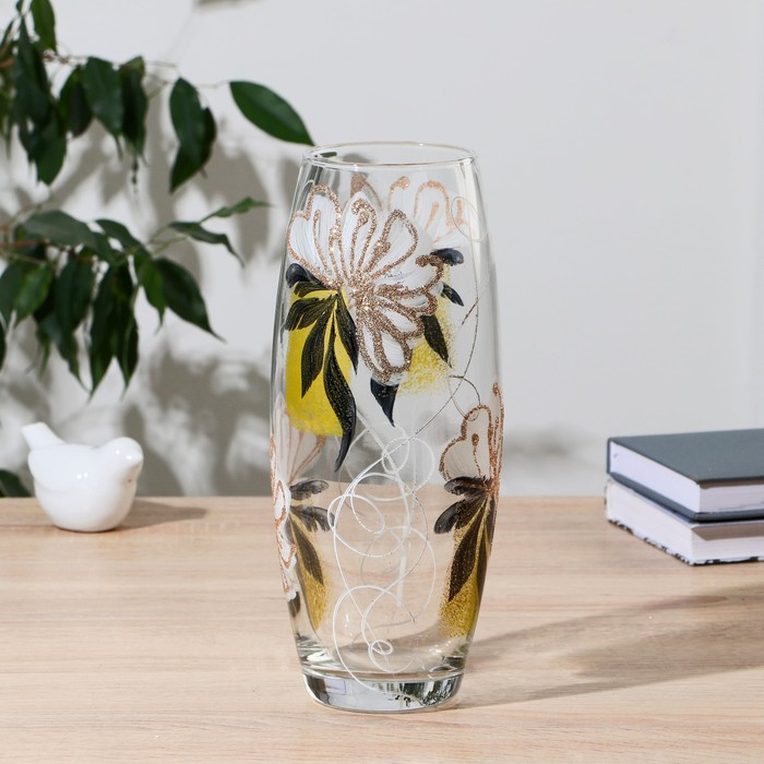 Ваза  Ваза "Цветы лилии" d-7.5см, 26 х10 см