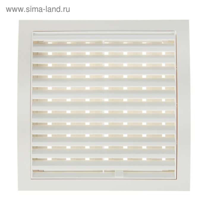 Решетка вентиляционная ERA 2222 РРП, 220х220 мм, с жалюзи, разъемная Решетка вентиляционная ERA 2222 РРП, 220х220 мм, с жалюзи, разъемная