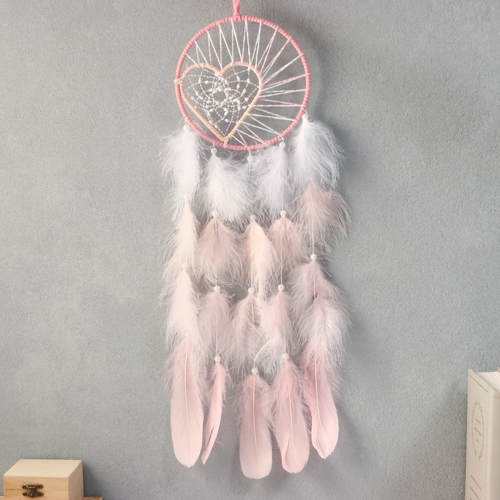 Ловец снов Ловец снов "Сердце в круге"МИКС d=16 см 60х16 см