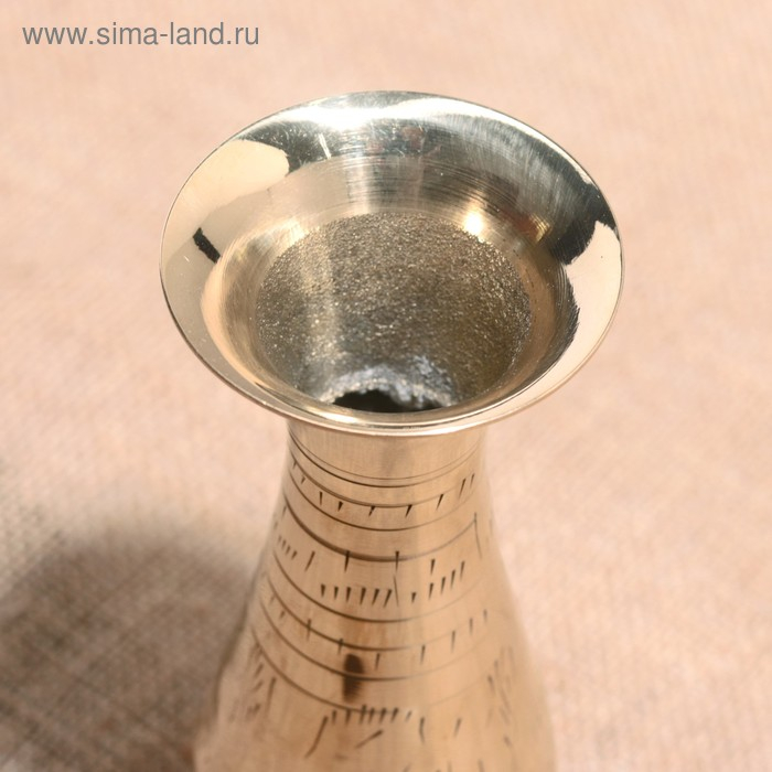 Ваза  Ваза "Аделфи" латунь 6,5х6,5х16,5 см