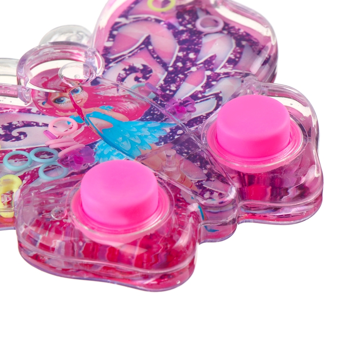 Водная игра с колечками «Бабочка», цвет фиолетовый Водная игра с колечками «Бабочка», цвет фиолетовый