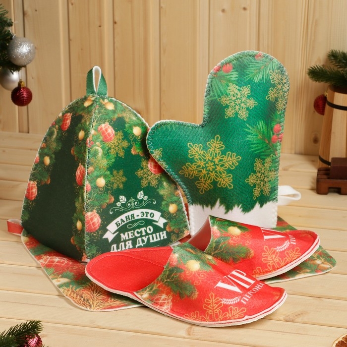 Банный набор  Банный набор "VIP баня место для души"