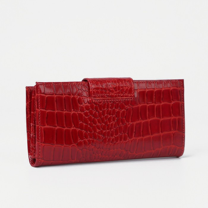 Кошелёк женский на магните, цвет красный Кошелёк женский на магните, цвет красный