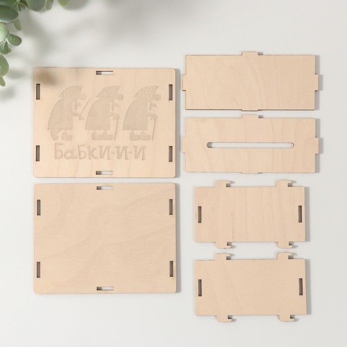 Копилка Копилка "Бабки" 13х10х5 см (набор 6 деталей)