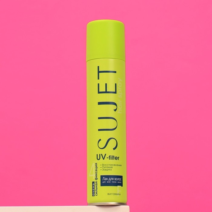 Лак для волос Sujet, очень сильная фиксация, 180 мл Лак для волос Sujet, очень сильная фиксация, 180 мл