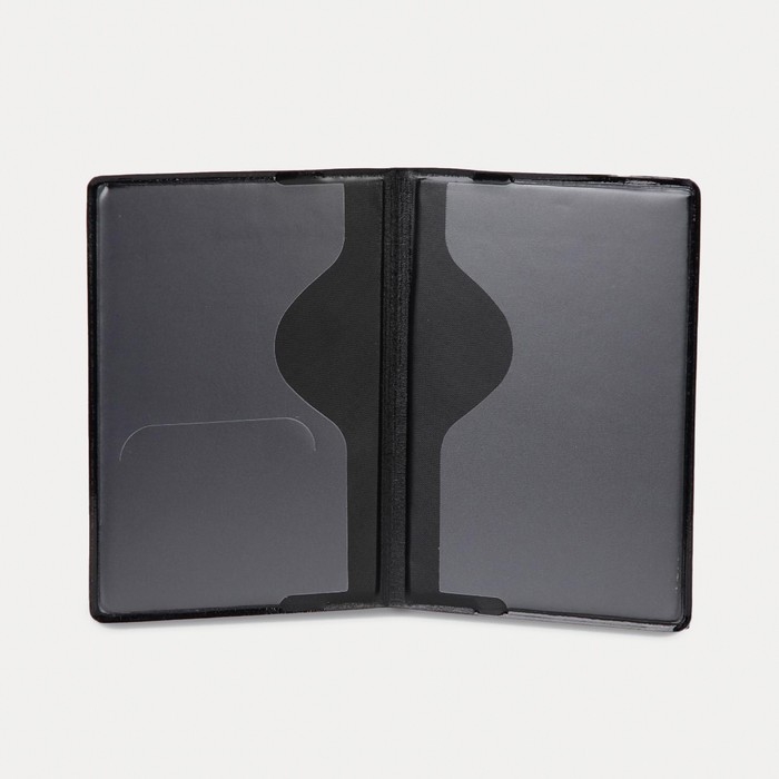 Обложка для паспорта, цвет серый Обложка для паспорта, цвет серый