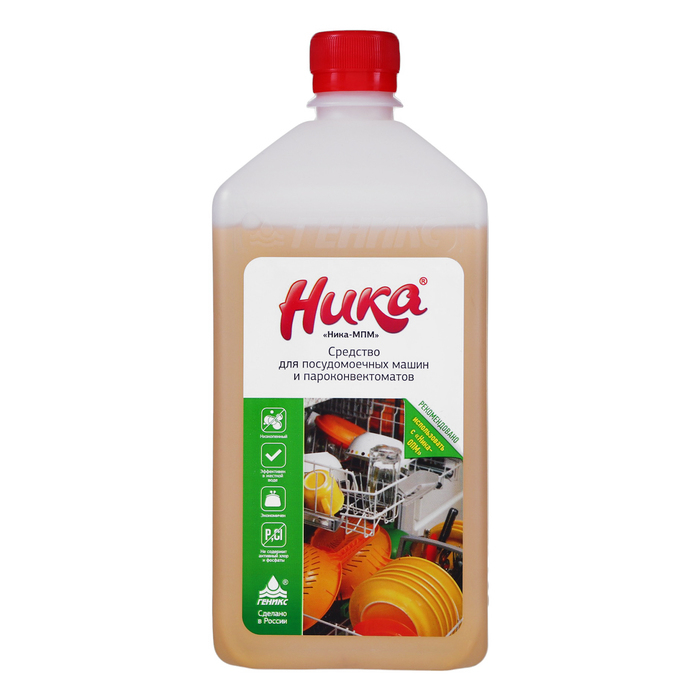 Средство для посудомоечных машин и пароконвектоматов Средство для посудомоечных машин и пароконвектоматов"Ника-мпм", 1 л