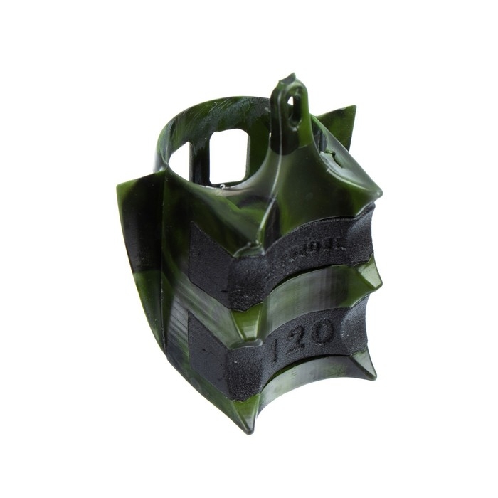 Груз-кормушка пластиковая X-FEEDER PL CAMO RIVER MIX M, цвет камо, 120 г, 40 мл Груз-кормушка пластиковая X-FEEDER PL CAMO RIVER MIX M, цвет камо, 120 г, 40 мл