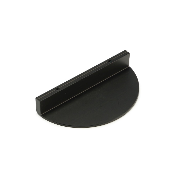 Ручка скоба CAPPIO H003BL полукруг, алюминий,  L=110 мм, м/о 64 мм., цвет чёрный Ручка скоба CAPPIO H003BL полукруг, алюминий,  L=110 мм, м/о 64 мм., цвет чёрный