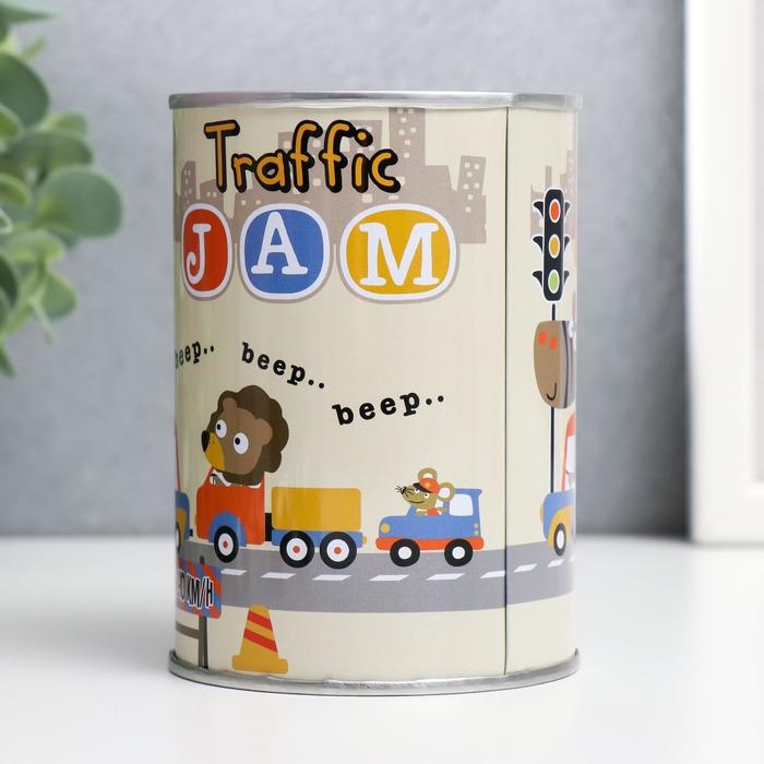 Копилка металл Копилка металл "Зверята и хобби" МИКС 10х7,5х7,5 см