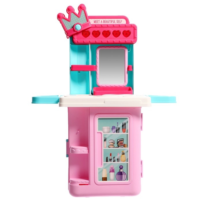 Игровой набор «Модница» в чемоданчике, с аксессуарами Игровой набор «Модница» в чемоданчике, с аксессуарами