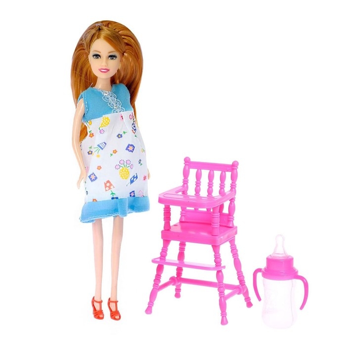 Кукла-модель «Наташа» беременная, с аксессуарами, МИКС Кукла-модель «Наташа» беременная, с аксессуарами, МИКС