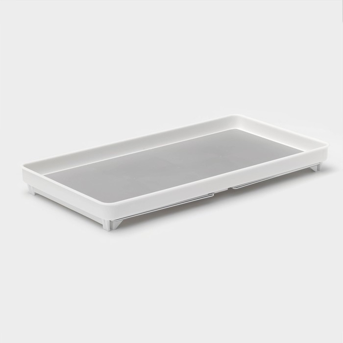 Столик - поднос для подачи Griten, складной, 36,2×19×3,7 см, цвет белый Столик - поднос для подачи Griten, складной, 36,2×19×3,7 см, цвет белый