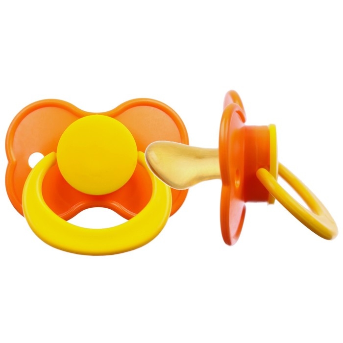 Соска - пустышка латексная ортодонтическая, от 0 мес., цвет МИКС Соска - пустышка латексная ортодонтическая, от 0 мес., цвет МИКС