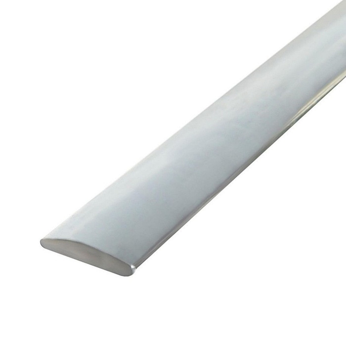 Профиль декоративный TORSO, 6 мм, рулон 15 м, хром Профиль декоративный TORSO, 6 мм, рулон 15 м, хром