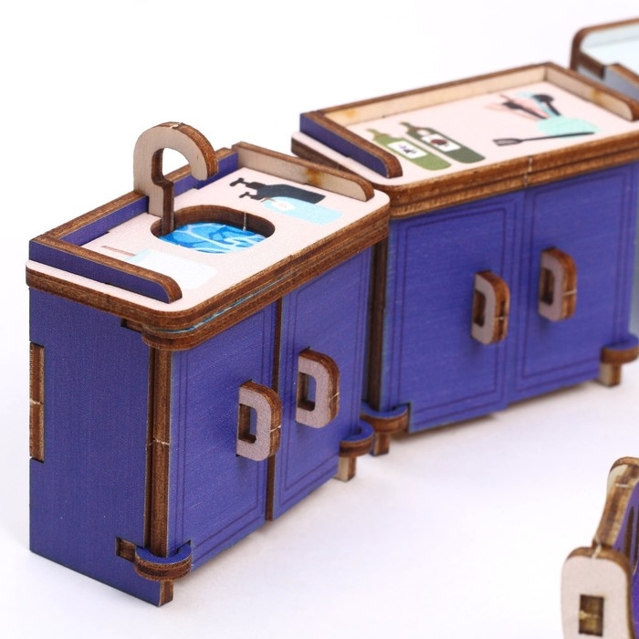 Кукольная мебель «Кухня» Кукольная мебель «Кухня»