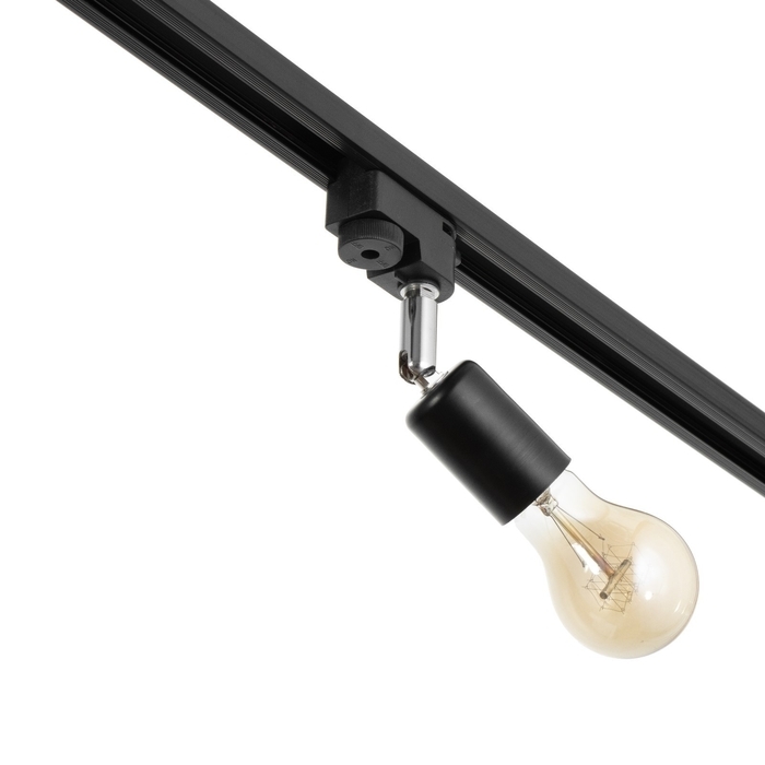 Светильник трековый Светильник трековый "Спот" Е27 40Вт черный 3,5х5,5х15см