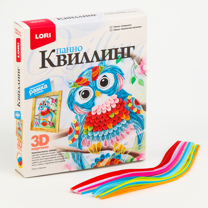 Квиллинг-панно «Совушка» Квиллинг-панно «Совушка»