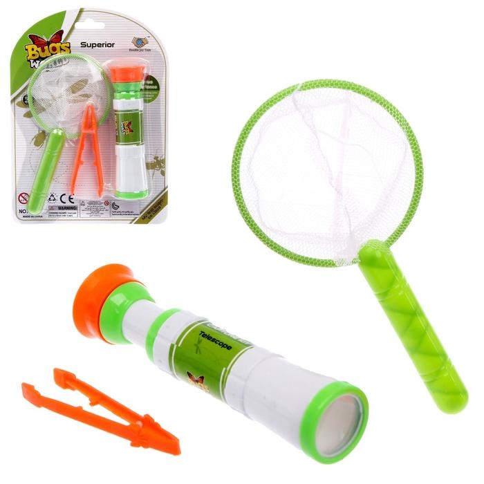 Набор для исследования насекомых «Ловкий исследователь», 3 предмета Набор для исследования насекомых «Ловкий исследователь», 3 предмета