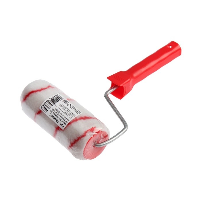 Валик ЛОМ, полиамид, 150 мм, рукоятка d=6 мм, D=48 мм, ворс 12 мм Валик ЛОМ, полиамид, 150 мм, рукоятка d=6 мм, D=48 мм, ворс 12 мм