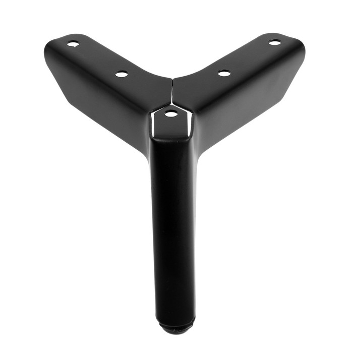 Опора мебельная CAPPIO OP05, h=100 мм.11,5*11,5,  цвет матовый черный Опора мебельная CAPPIO OP05, h=100 мм.11,5*11,5,  цвет матовый черный