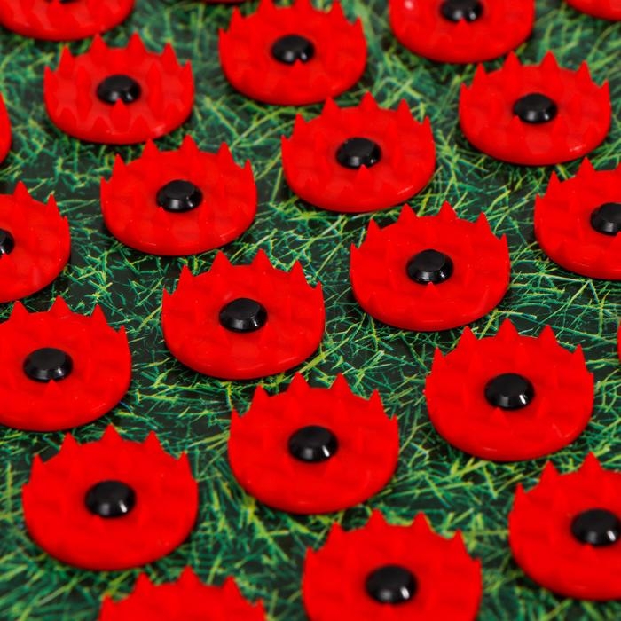 Аппликатор Аппликатор "Кузнецова - Любимой маме", 70 колючек, плёнка, 23 х 32 см, красный