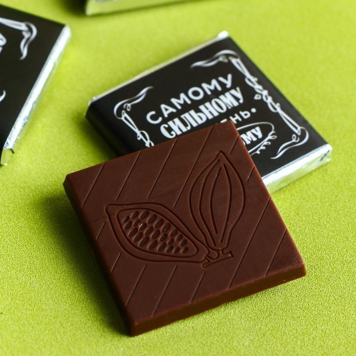 Шоколад молочный &laquo;Мужик&raquo;, открытка, 5 г х 4 шт. (18+)