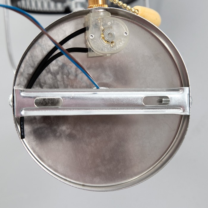 Бра 662401/1 40Вт E27 черный-хром 24х15х22 см