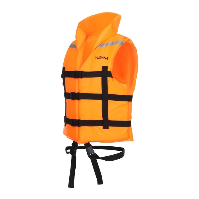 Жилет страховочный с подголовником YUGANA, размер 56-62, оранжевый Жилет страховочный с подголовником YUGANA, размер 56-62, оранжевый