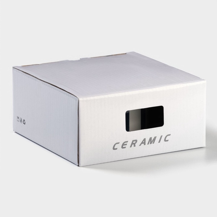 Чайная пара «Линии», 220 мл, с ложкой, блюдце d=15 см, кружка 9,5×7,5×7 см, керамика Чайная пара «Линии», 220 мл, с ложкой, блюдце d=15 см, кружка 9,5×7,5×7 см, керамика