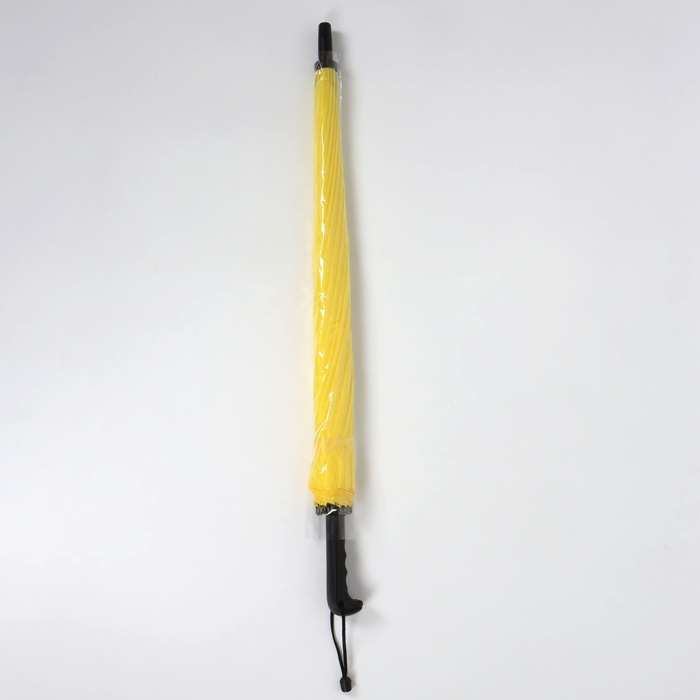 Зонт - трость полуавтоматический &laquo;Однотонный&raquo;, 16 спиц, R = 46/55 см, D = 110 см, цвет МИКС