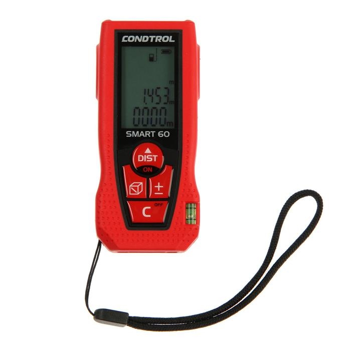 Лазерный дальномер CONDTROL Smart 60 1-4-098, 0,05-60 м, ±1,5 мм Лазерный дальномер CONDTROL Smart 60 1-4-098, 0,05-60 м, ±1,5 мм