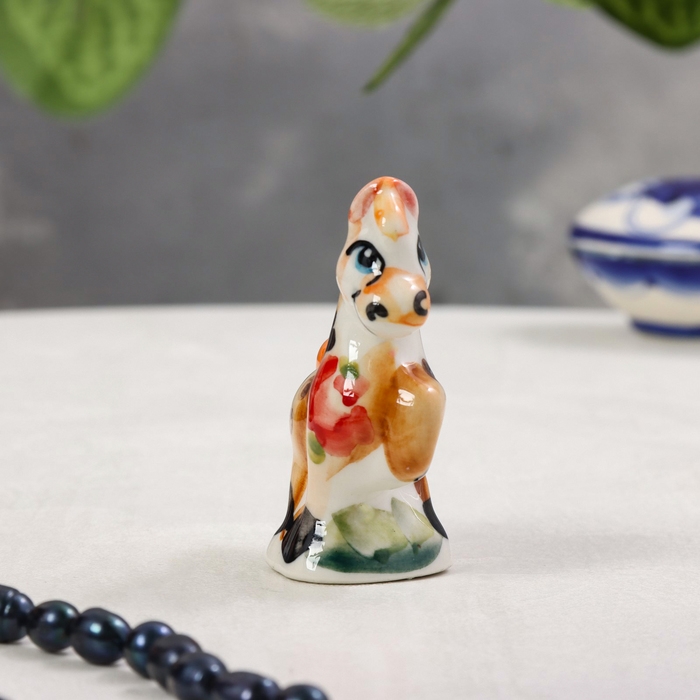 Сувенир «Лошадь», гжель, цвет, 7,5х3,5 см Сувенир «Лошадь», гжель, цвет, 7,5х3,5 см