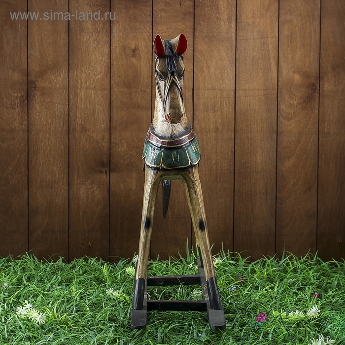 Сувенир дерево Сувенир дерево "Лошадка качалка" 45х12х45 см