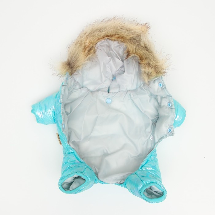 Комбинезон Комбинезон "Глянец", размер 8 (ДС 23, ОГ 30, ОГ 22), голубой