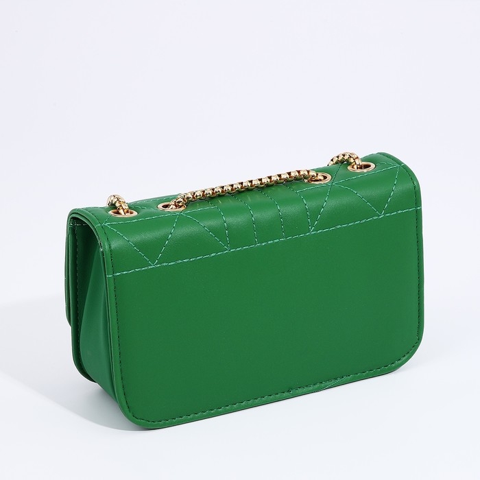 Сумка-мессенджер на клапане, цвет зелёный Сумка-мессенджер на клапане, цвет зелёный