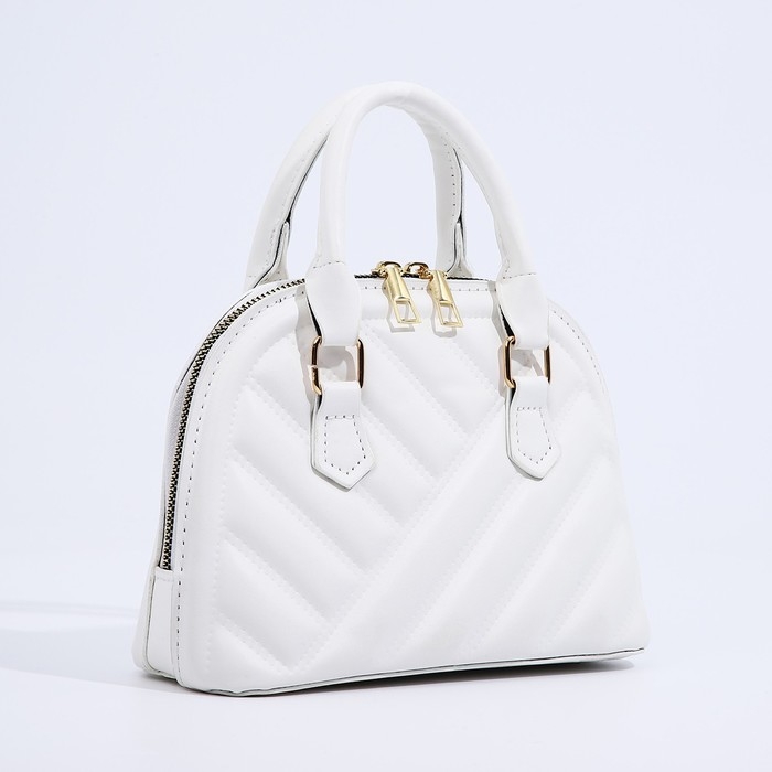 Сумка женская на клапане, цвет зелёный