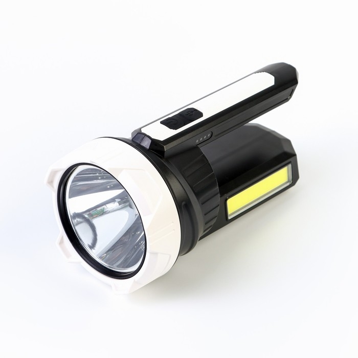 Фонарь светодиодный аккумуляторный ручной, 6 Вт, 1800 мАч, COB, солнечная батарея Фонарь светодиодный аккумуляторный ручной, 6 Вт, 1800 мАч, COB, солнечная батарея