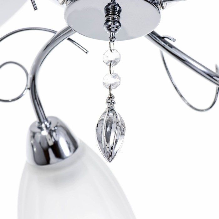 Люстра Люстра "Адель" 5x40Вт E27 хром 54х52х17 см