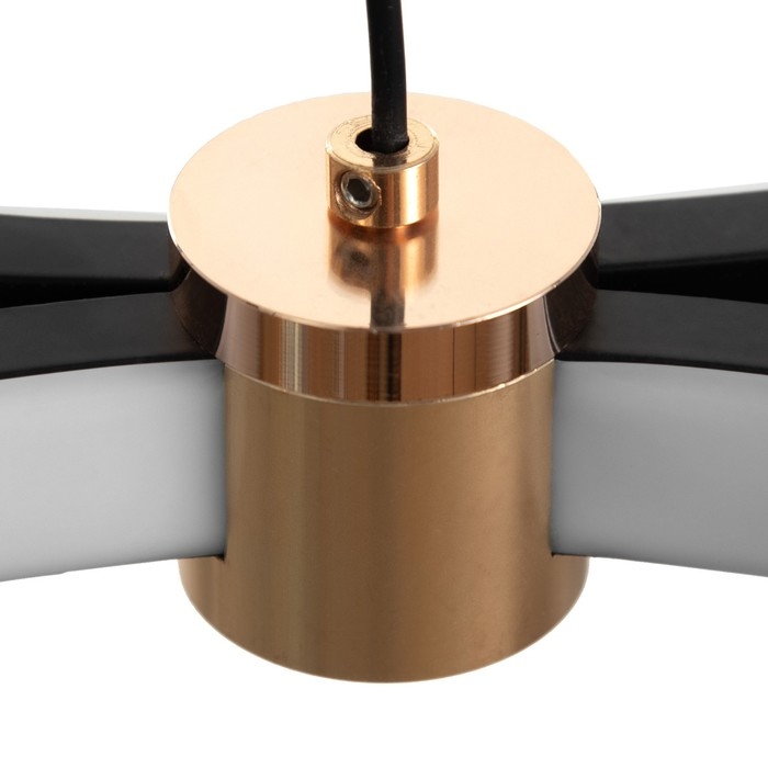 Светильник Светильник "Ланас" LED 150Вт чёрно-золотой 86х70х3,3 см BayerLux