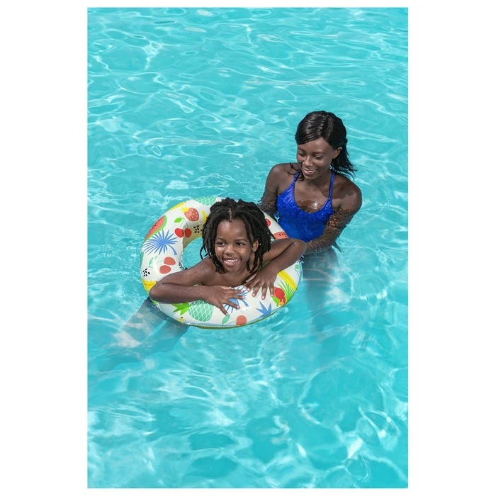 Круг надувной для плавания «Тропики», d=61 см, от 3-6 лет, цвет МИКС, 36014 Bestway Круг надувной для плавания «Тропики», d=61 см, от 3-6 лет, цвет МИКС, 36014 Bestway