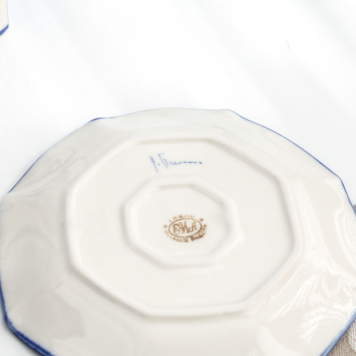 Чайная пара Чайная пара "Элиза", гжель, фарфор, 400 мл, 10х10 см