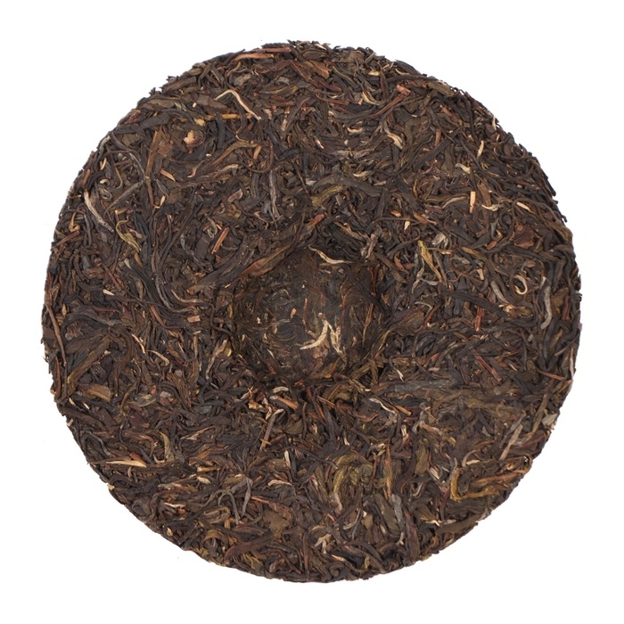 Чай китайский зелёный Чай китайский зелёный "Шен Пуэр Лаобаньчжан", 357 г, 2022 г, Мэнхай, блин