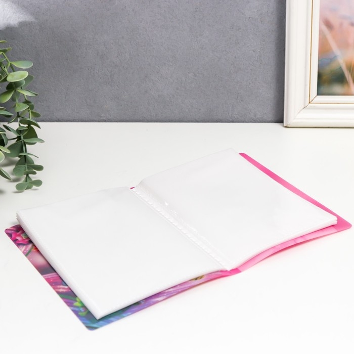 Фотоальбом на 36 фото 10х15 см  Фотоальбом на 36 фото 10х15 см "Цветочник" МИКС 16,5х12,5х1,5 см