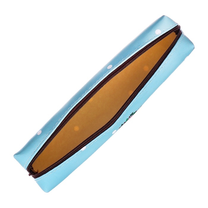 Пенал школьный «Кошечка», на молнии, МИКС Пенал школьный «Кошечка», на молнии, МИКС