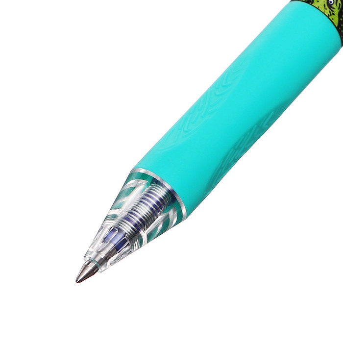 Ручка гелевая СТИРАЕМЫЕ ЧЕРНИЛА, стержень синий, 0.5 мм, автомат, корпус Динозавр МИКС Ручка гелевая СТИРАЕМЫЕ ЧЕРНИЛА, стержень синий, 0.5 мм, автомат, корпус Динозавр МИКС