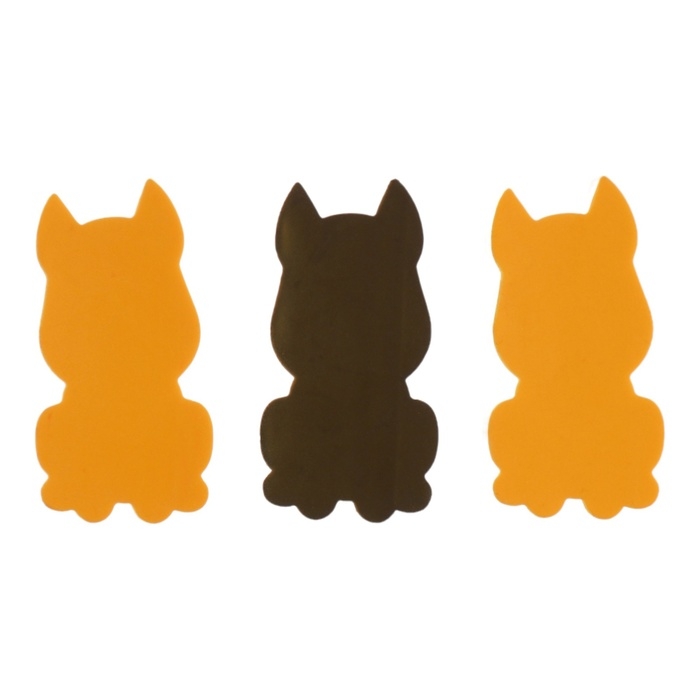 Ластик deVENTE Corgi, набор 3 штуки, 40х27х7мм Ластик deVENTE Corgi, набор 3 штуки, 40х27х7мм