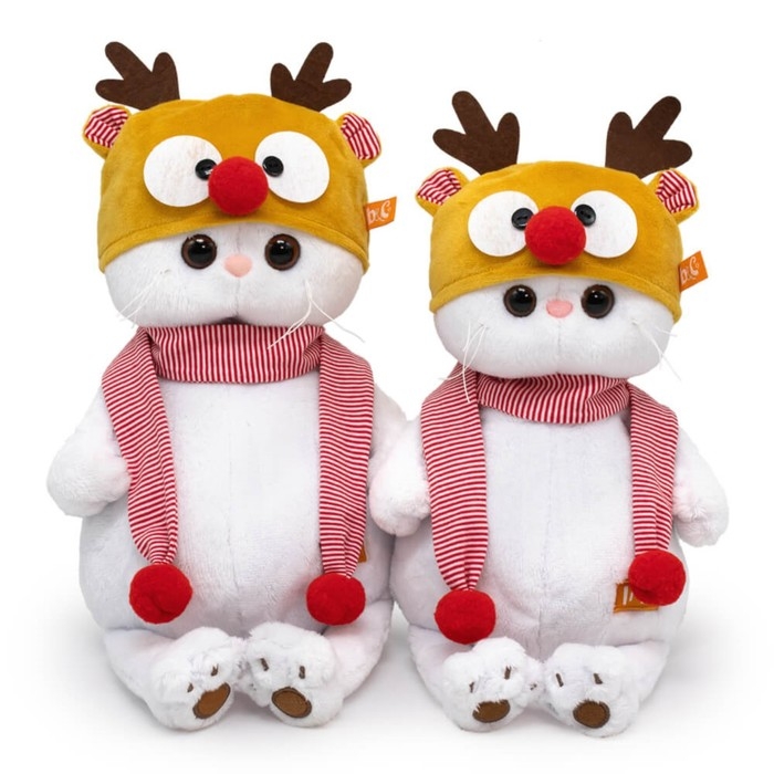 Мягкая игрушка «Ли-Ли в шапке «Олень», 24 см Мягкая игрушка «Ли-Ли в шапке «Олень», 24 см